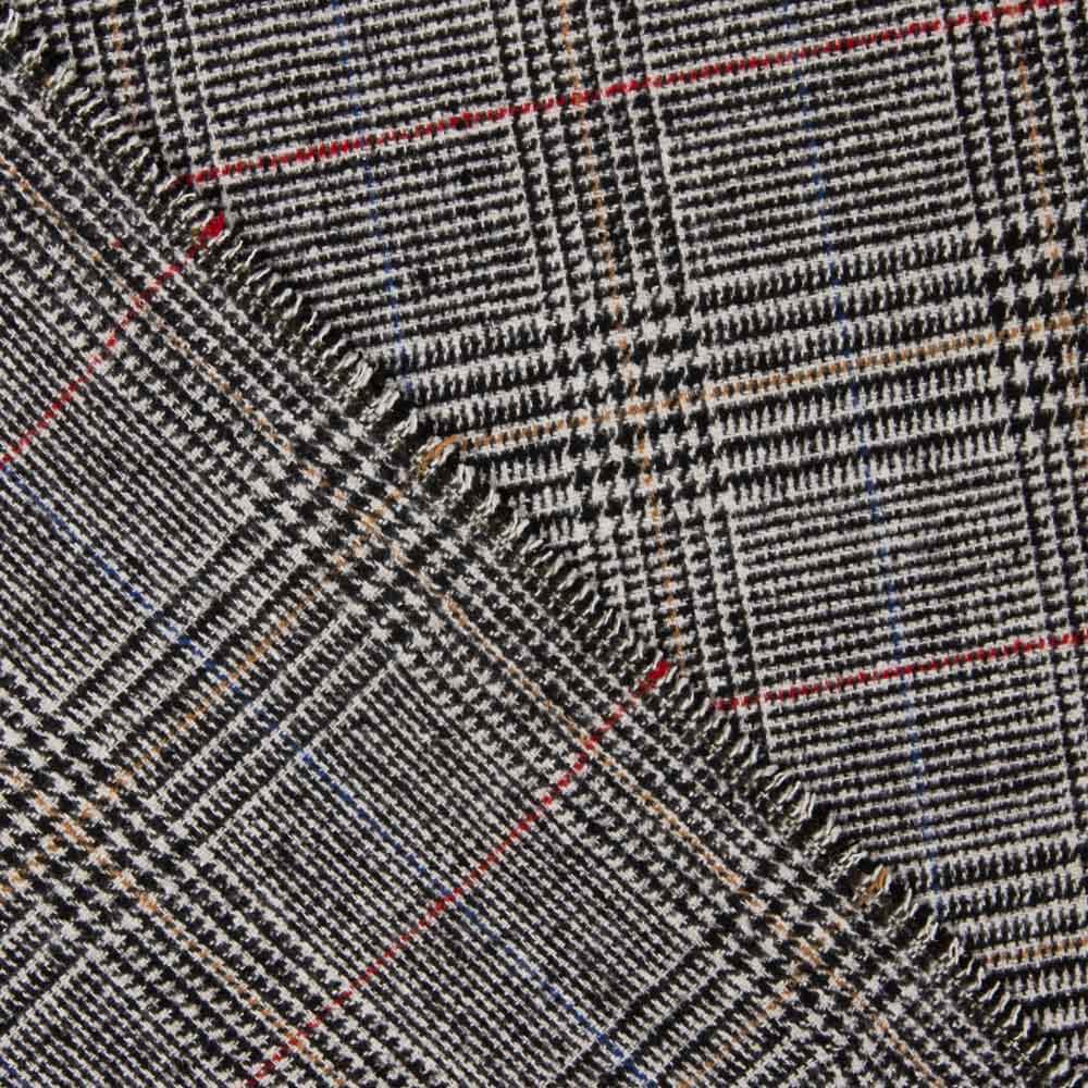 Laine à carreaux gallois noire - Ribes y Casals