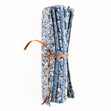 Pack Patchwork Coton Liberty Bleu - Ribes y Casals