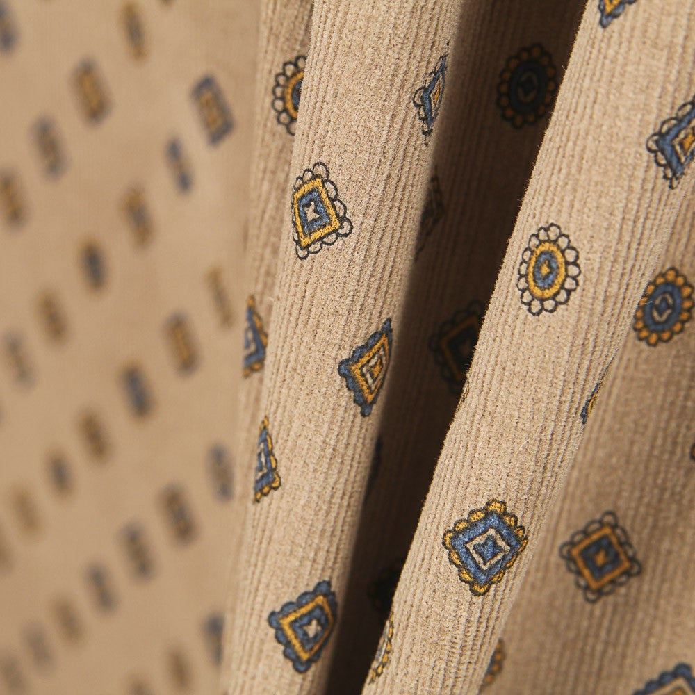 Velours Côtelé Coton Chelsea Beige - Ribes y Casals