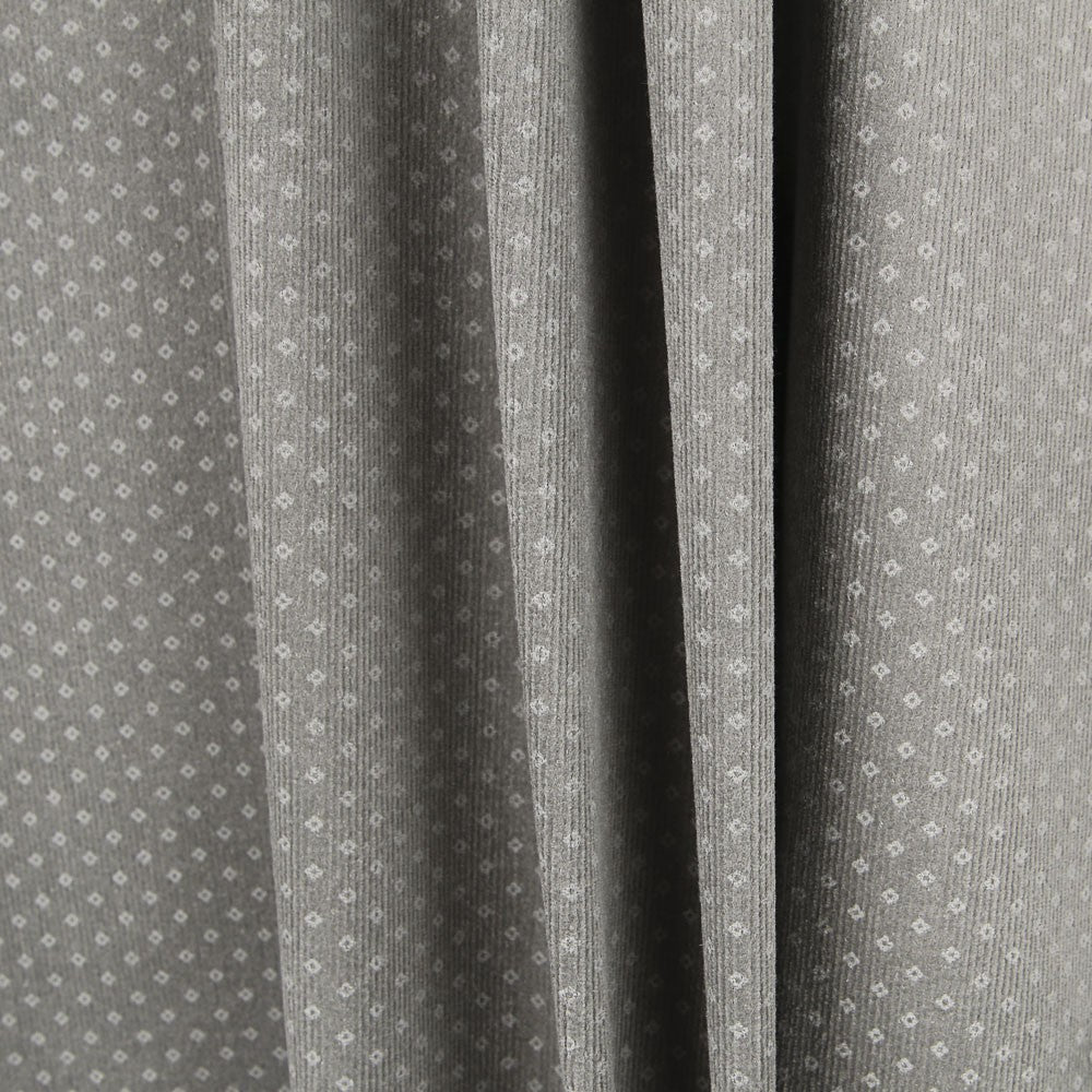 Velours Côtelé Coton Oxford Gris - Ribes y Casals