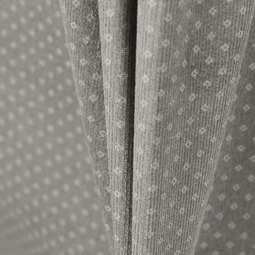 Velours Côtelé Coton Oxford Gris - Ribes y Casals