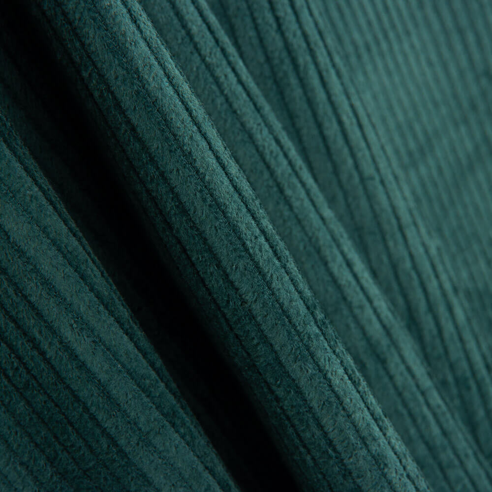 Velours côtelé élastique vert émeraude - Ribes y Casals