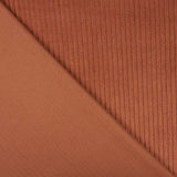 Velours côtelé élastique rouge brique - Ribes y Casals