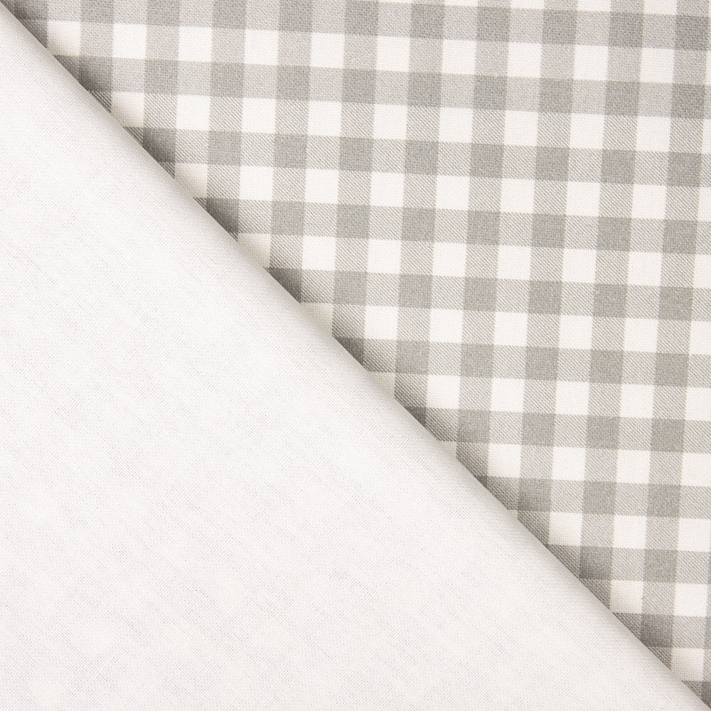 Panama Imprimé Carré Mini Gris - Ribes y Casals