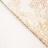 Panama Imprimé Toile de Jouy Sable - Ribes y Casals