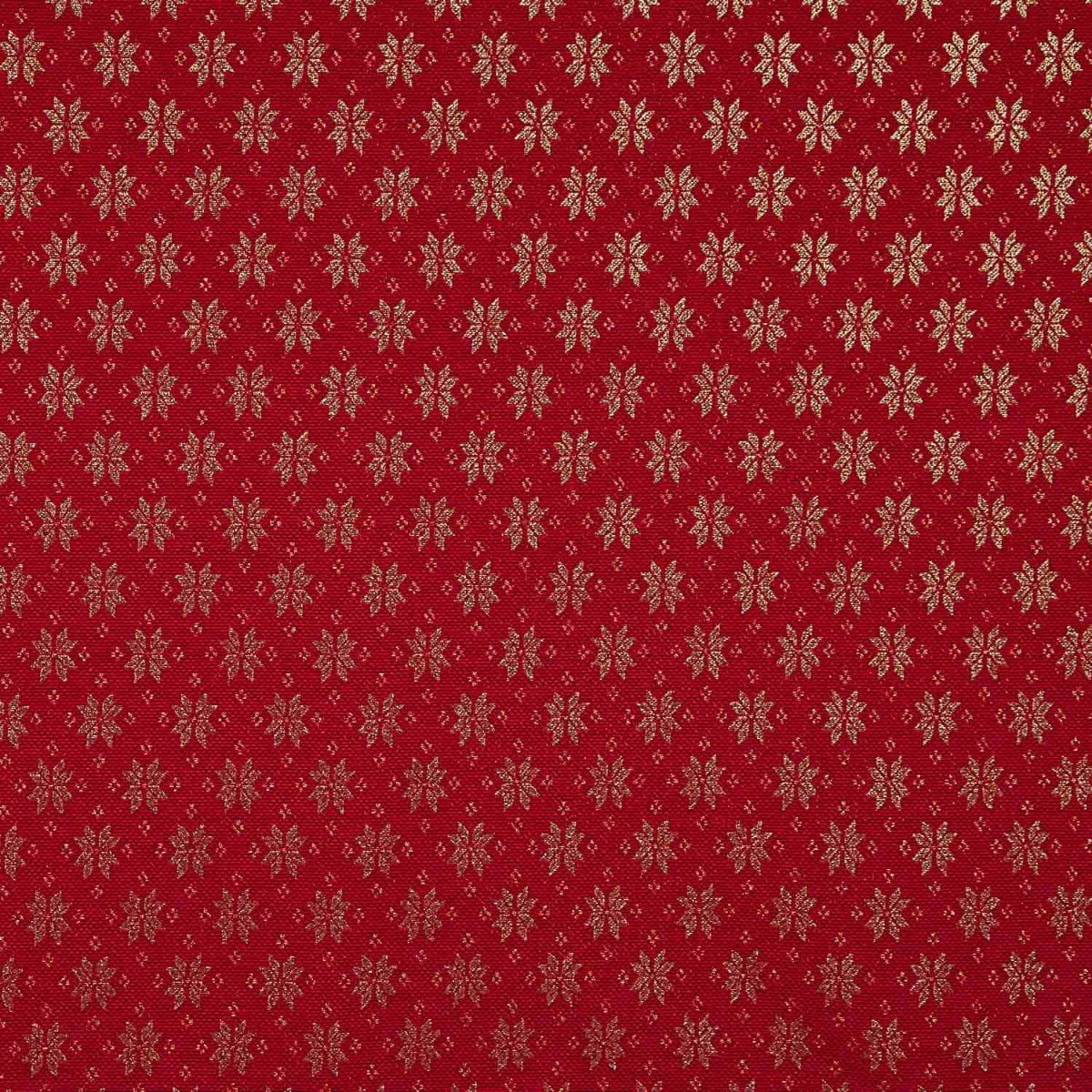 Panama Noël Lurex Étoiles Rouge - Ribes y Casals