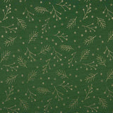 Panama Noël Lurex Naturel Vert - Ribes y Casals