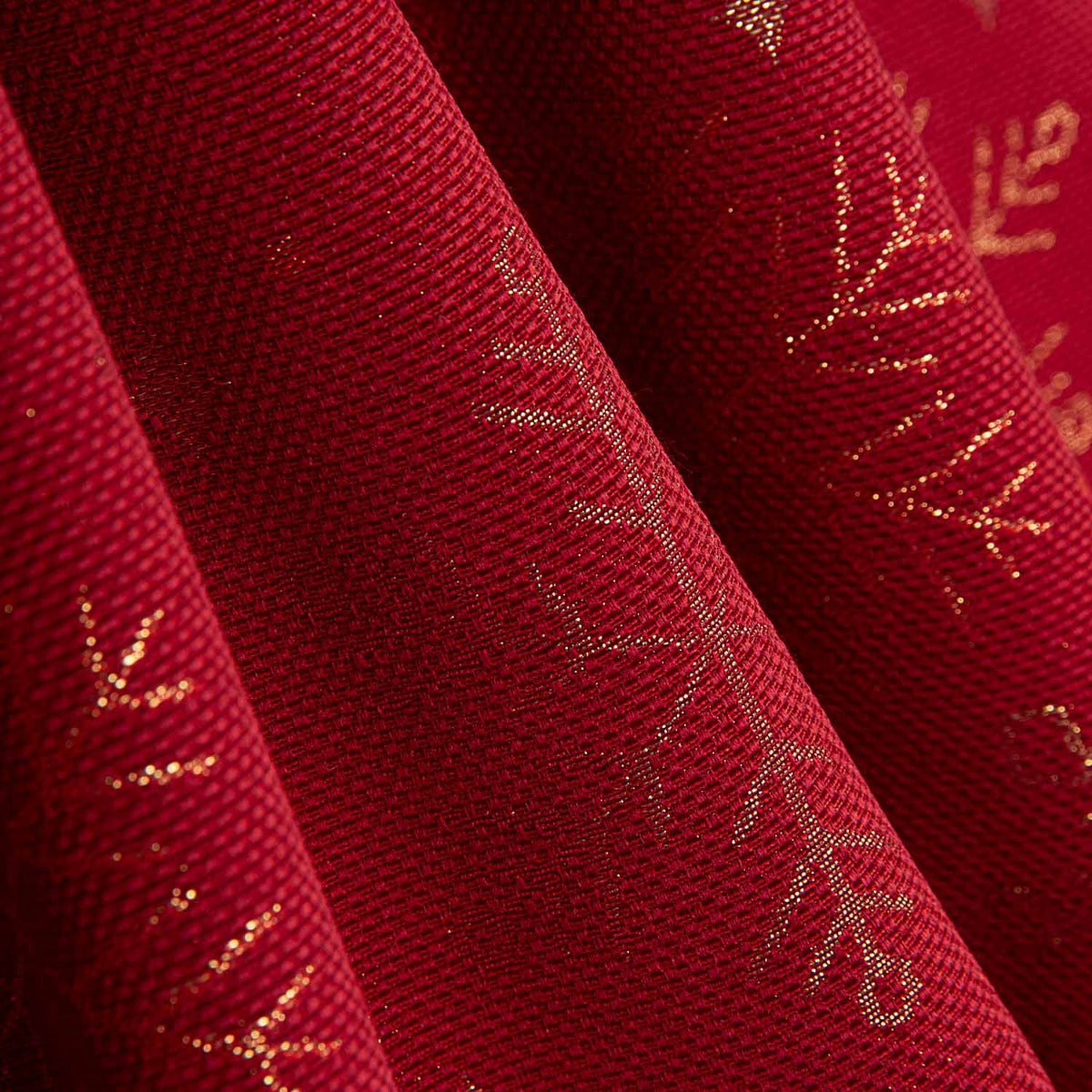 Panama Noël Lurex Polaire Rouge - Ribes y Casals