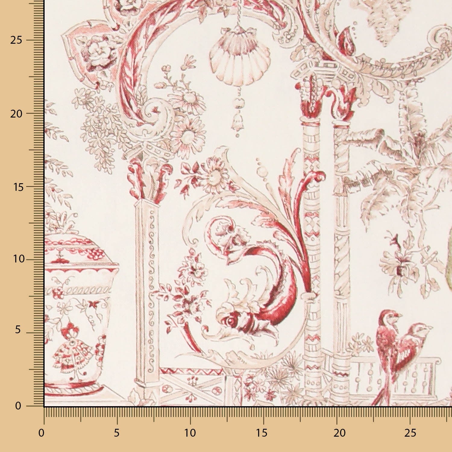 Panama Coton Florence Rouge - Ribes y Casals