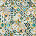 Retal Panamá Tapicería Baldosas Limones 130x280 cm - Ribes y Casals