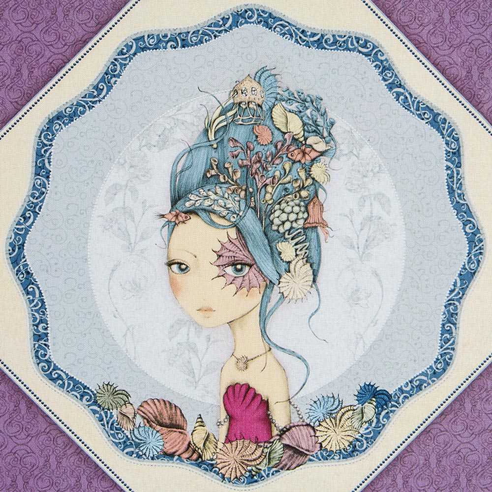 Mirabelle Midnight Garden Panneau Lila - Ribes y Casals