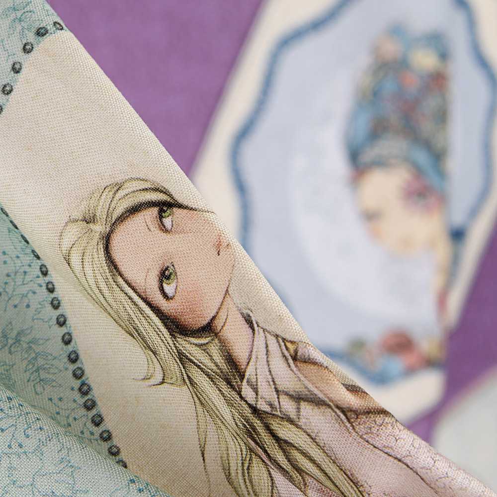 Mirabelle Midnight Garden Panneau Lila - Ribes y Casals