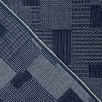 Denim Jacquard Patch Bleu - Ribes y Casals