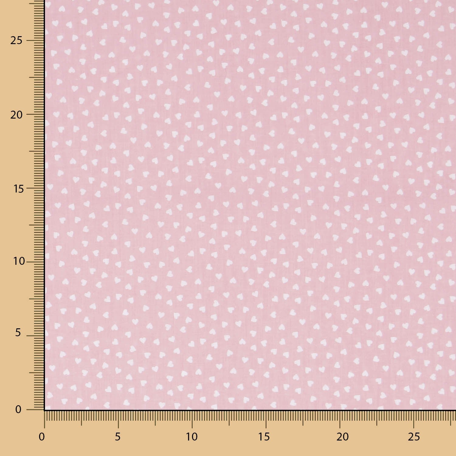 Patchwork Coeurs Rose 3mm - Ribes y Casals