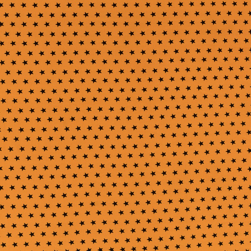 Patchwork Étoiles Fond Orange - Ribes y Casals
