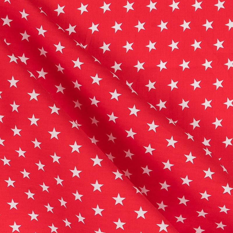 Patchwork Étoiles Fond Rouge - Ribes y Casals