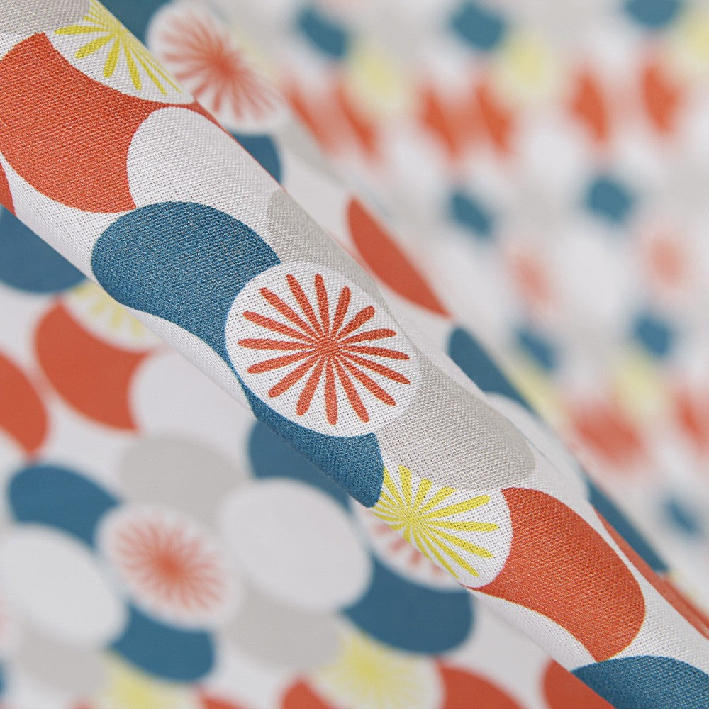 Patchwork Géométrique Orange - Ribes y Casals