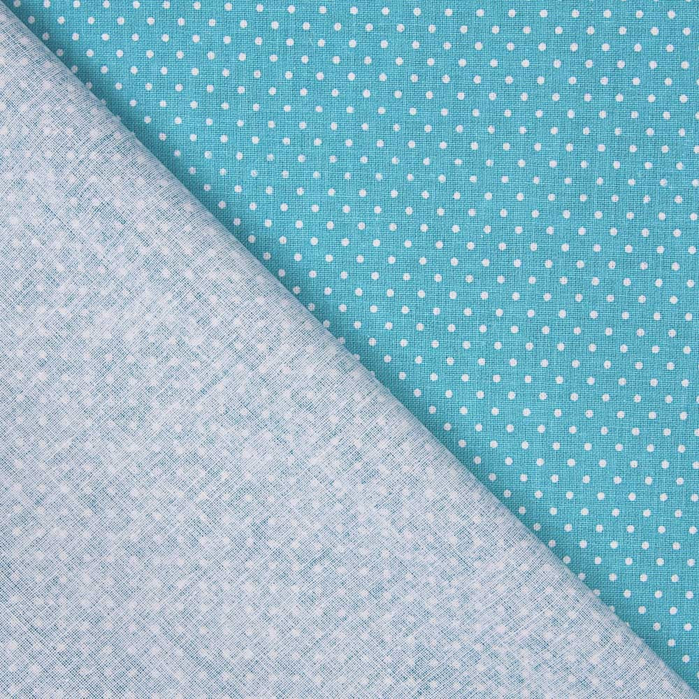 Patchwork Pois Turquoise 5mm - Ribes y Casals