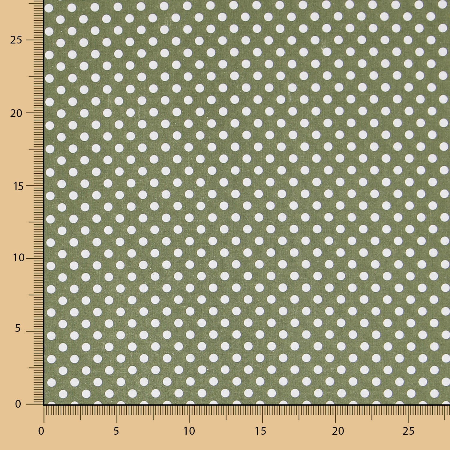 Patchwork Pois Vert 5mm - Ribes y Casals