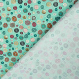 Boutons en coton patchwork - Ribes y Casals