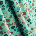 Boutons en coton patchwork - Ribes y Casals