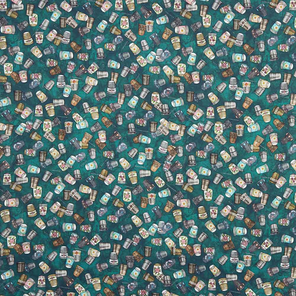 Dés à coudre en coton patchwork - Ribes y Casals