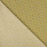 Coton Patchwork 3D Doré Etoiles - Ribes y Casals