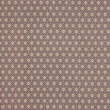 Patchwork de coton étoiles 3D violet - Ribes y Casals