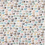 Machines à coudre en coton patchwork - Ribes y Casals