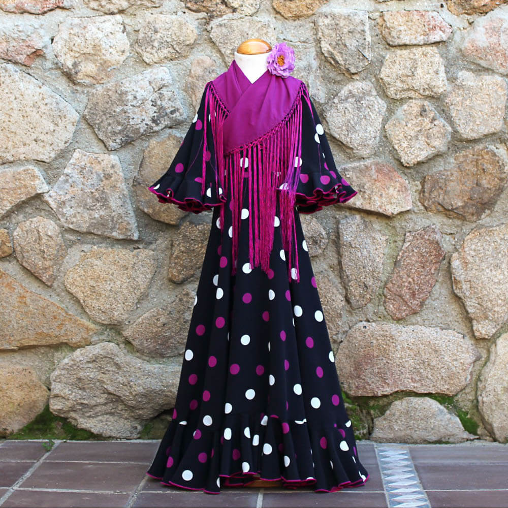 Patron Robe Fille Rociero - Ribes y Casals