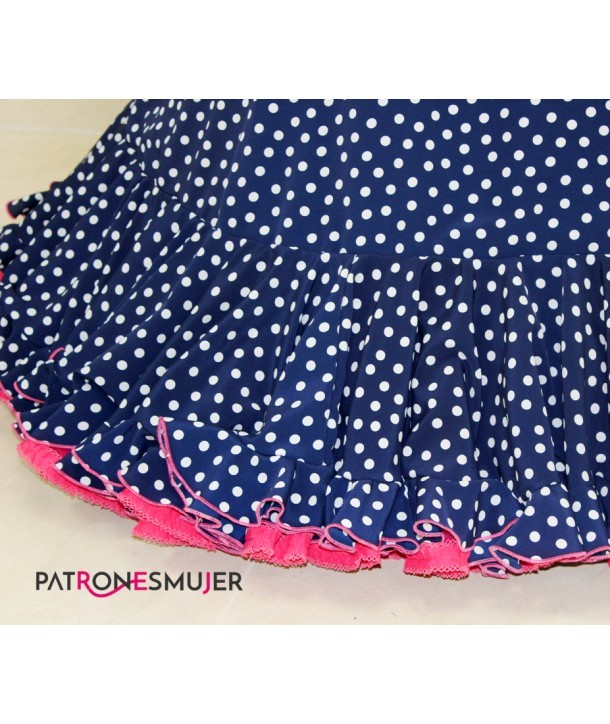 Patron Flamenco Volants Nejas - Ribes y Casals