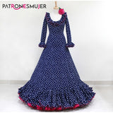 Patron Flamenco Volants Nejas - Ribes y Casals