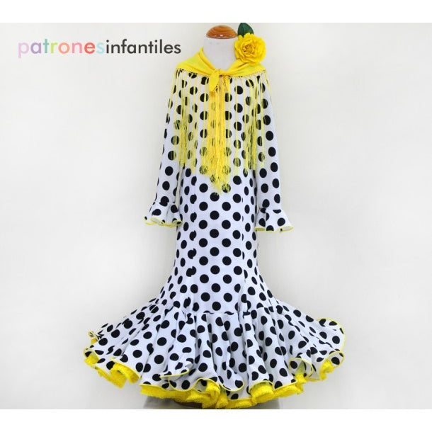 Patron Flamenco Enfant Nejas - Ribes y Casals