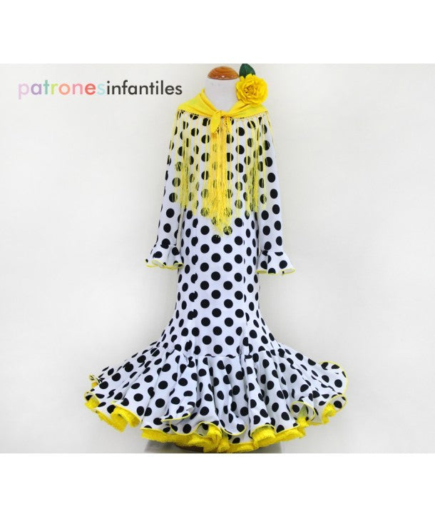 Patron Flamenco Enfant Nejas - Ribes y Casals