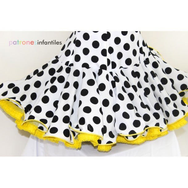 Patron Flamenco Enfant Nejas - Ribes y Casals