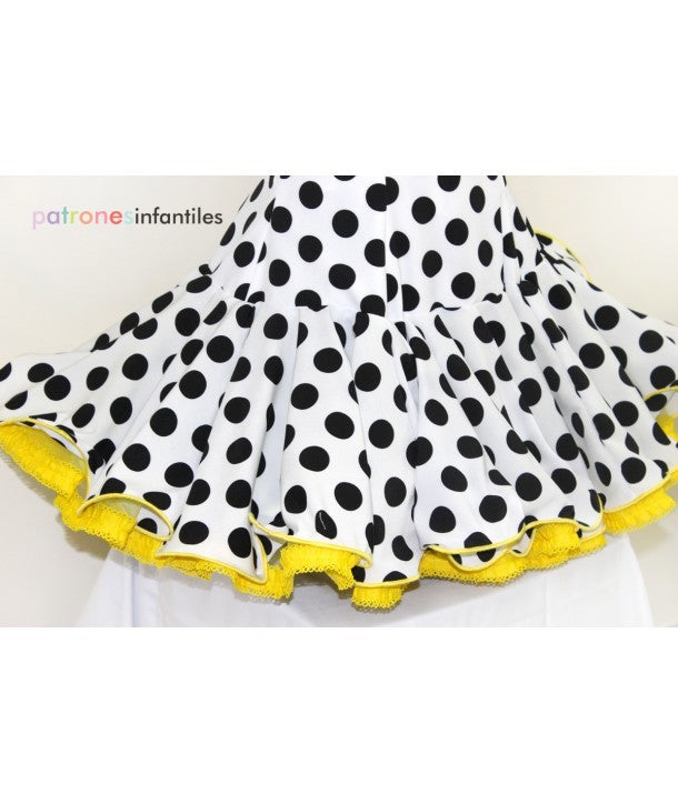 Patron Flamenco Enfant Nejas - Ribes y Casals