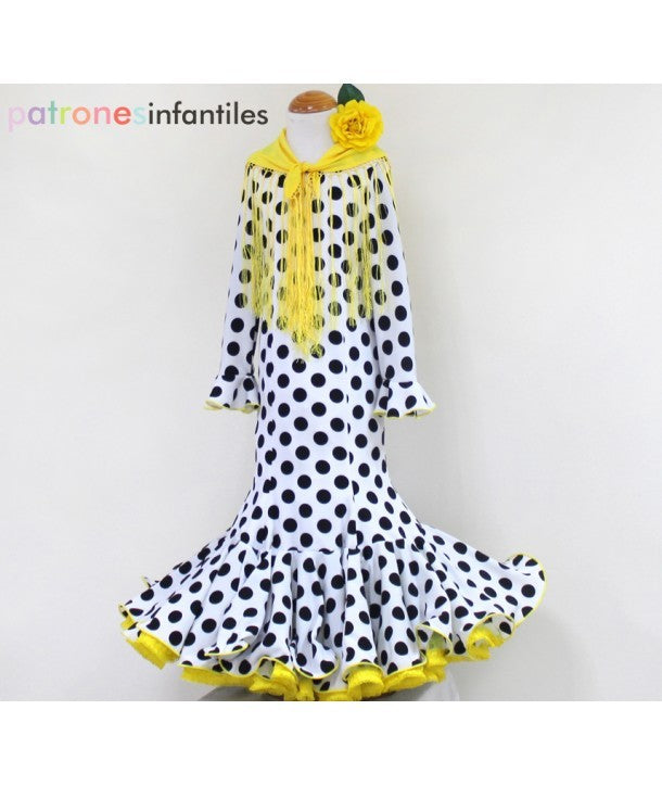 Patron Flamenco Enfant Nejas - Ribes y Casals