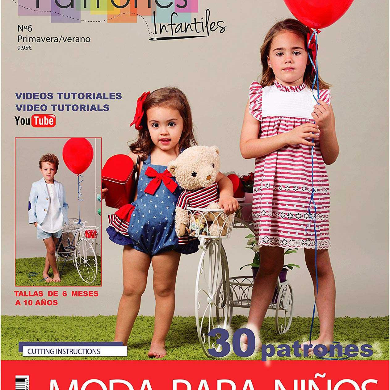 Magazine Patrons De Couture Pour Enfant N ° 6 - Ribes y Casals