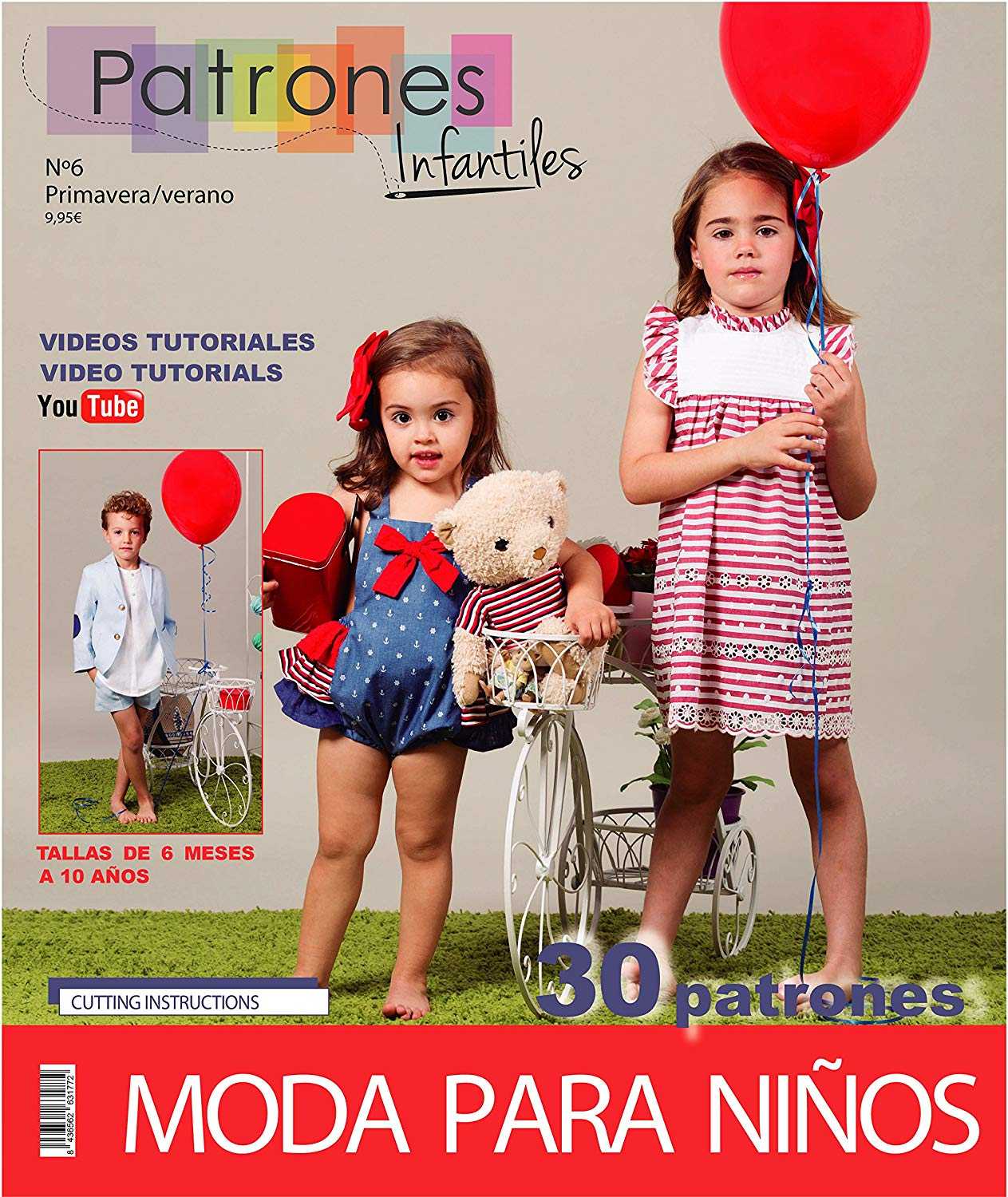 Magazine Patrons De Couture Pour Enfant N ° 6 - Ribes y Casals