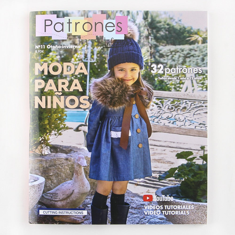 Magazine Patrons De Couture Pour Enfant Nº11 - Ribes y Casals
