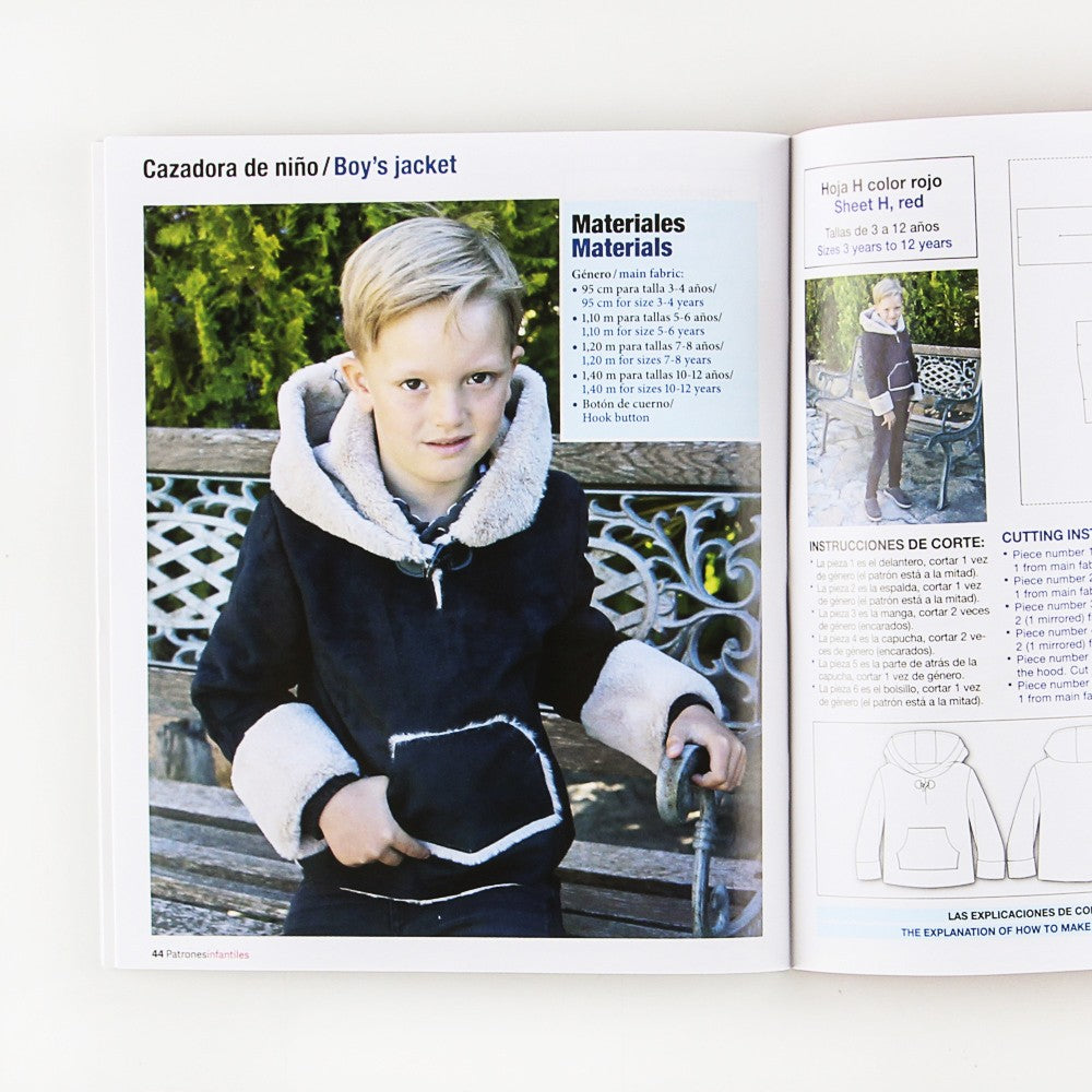 Magazine Patron De Coutre Mode Enfants Nº14 - Ribes y Casals