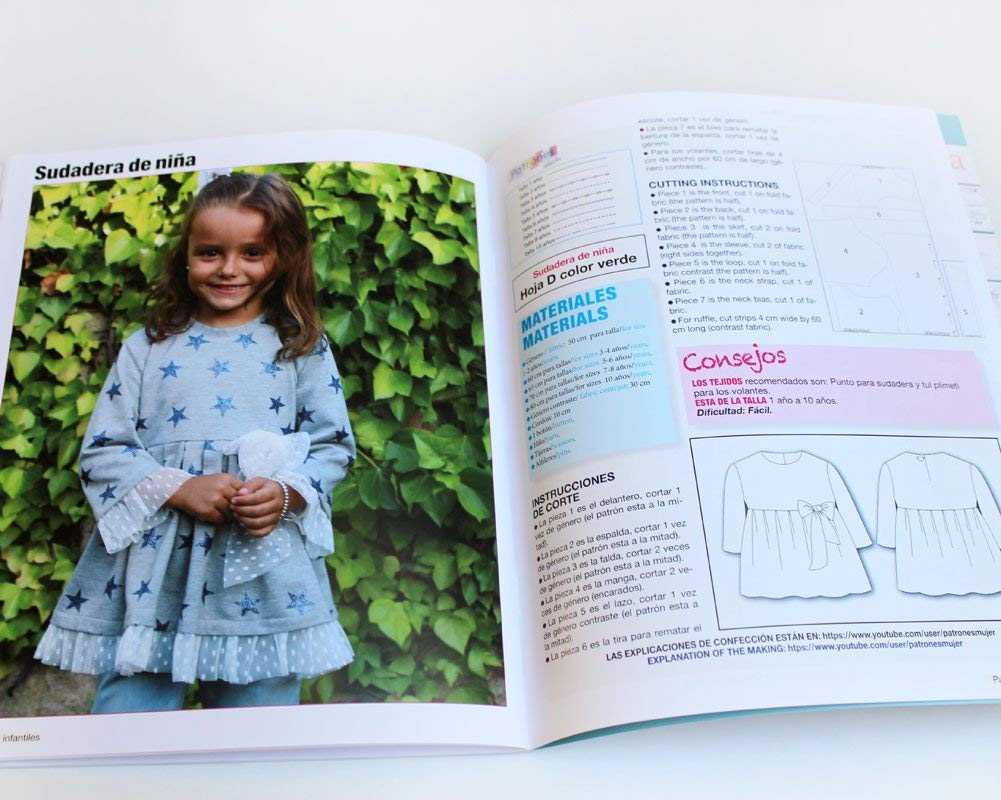 Magazine Patrons De Couture Pour Enfant Nº3 - Ribes y Casals