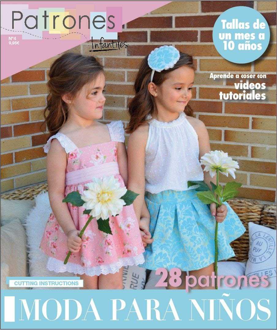 Magazine Patrons De Couture Pour Enfant Nº4 - Ribes y Casals