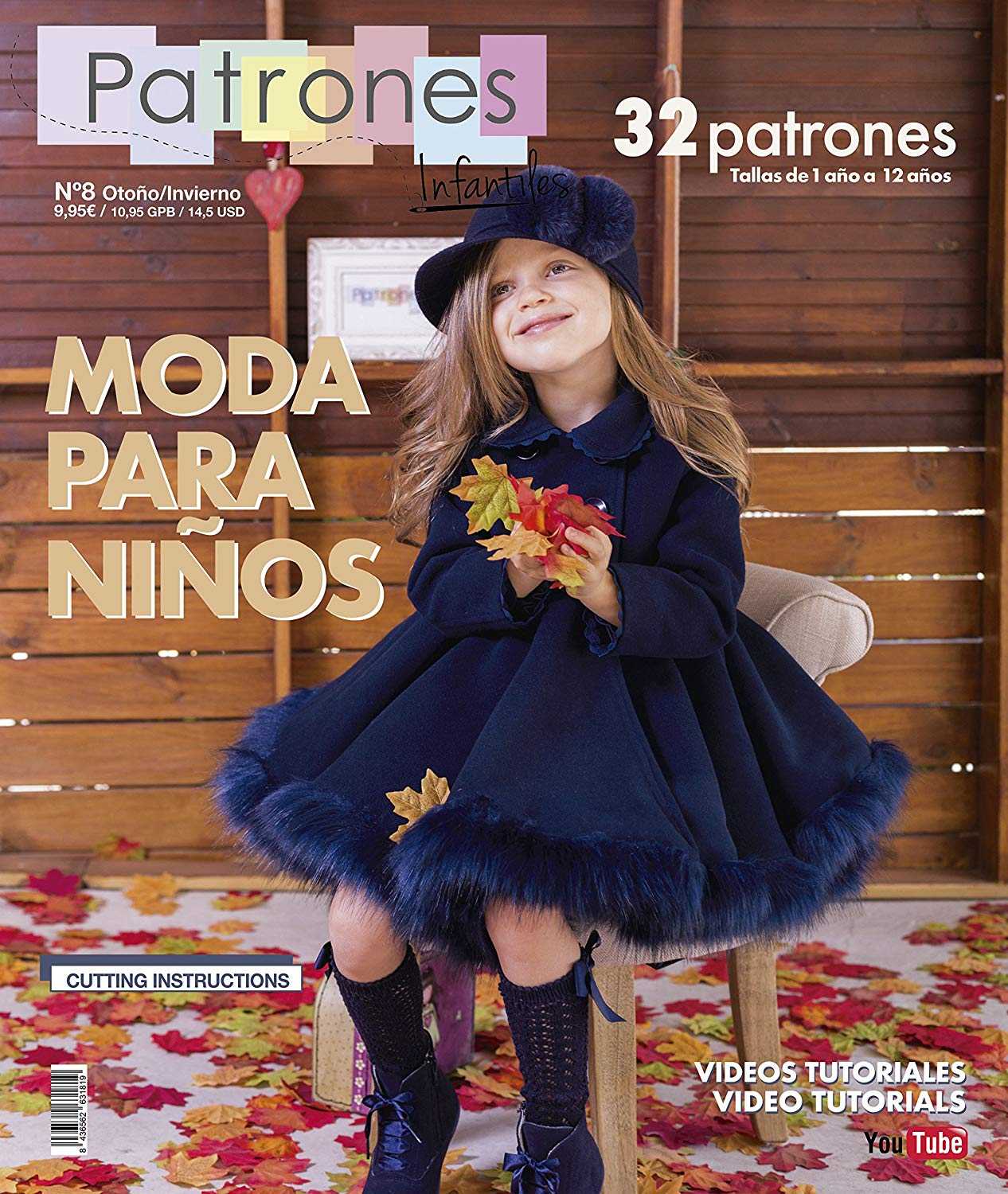 Magazine Patrons De Couture Pour Enfant N8 - Ribes y Casals
