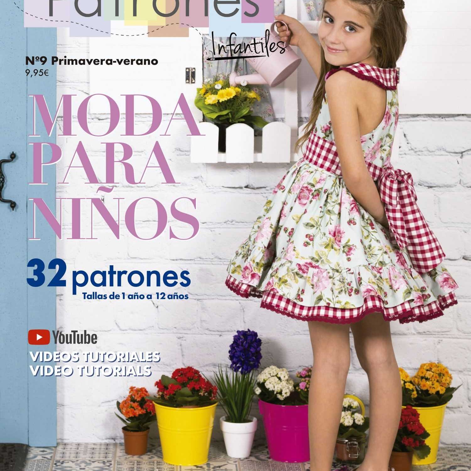 Magazine Patrons De Couture Pour Enfant Nº9 - Ribes y Casals