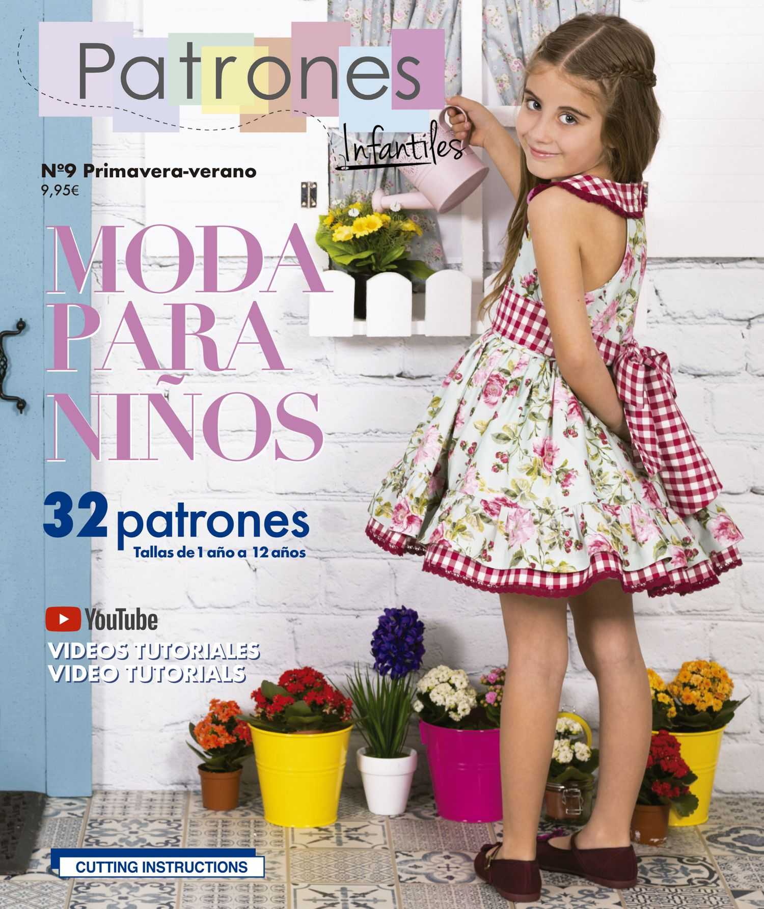 Magazine Patrons De Couture Pour Enfant Nº9 - Ribes y Casals