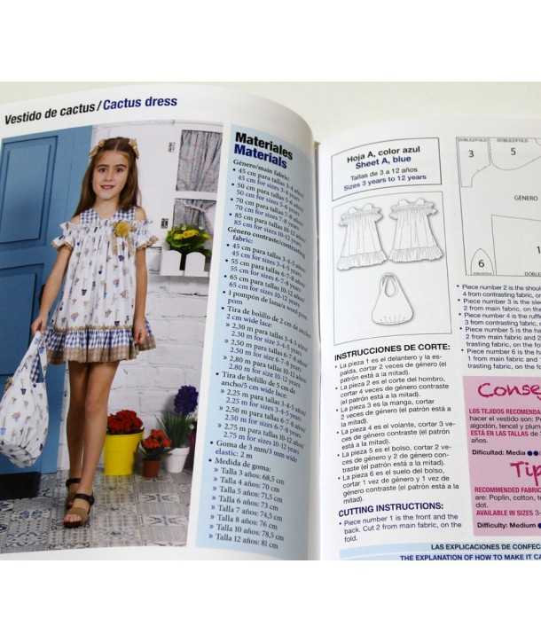 Magazine Patrons De Couture Pour Enfant Nº9 - Ribes y Casals