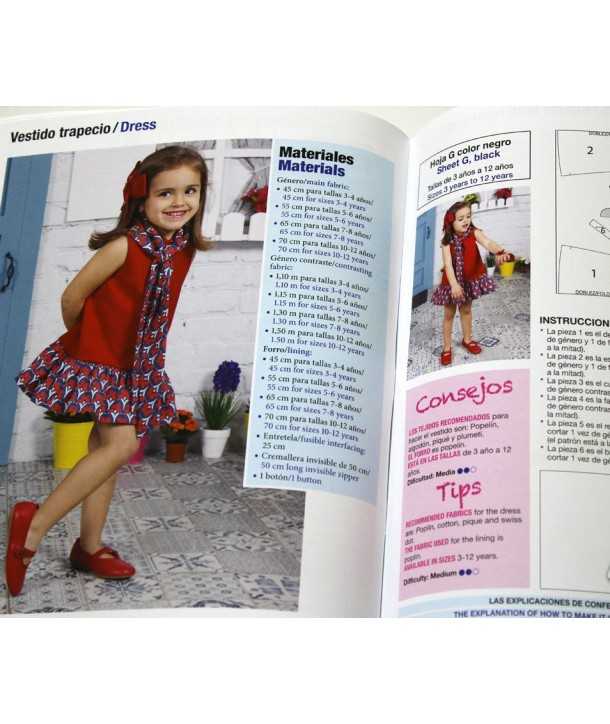 Magazine Patrons De Couture Pour Enfant Nº9 - Ribes y Casals