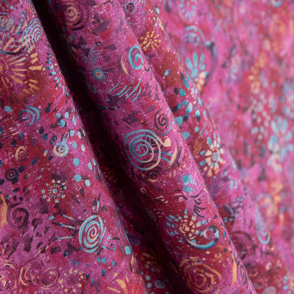 Patchwork Coton Coraux Fraise - Ribes y Casals