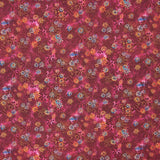 Patchwork de coton corail fuchsia - Ribes y Casals